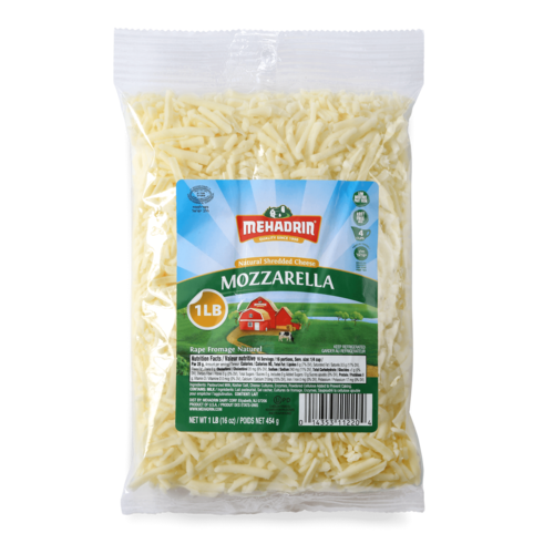 Mozzarella shredded 2kg