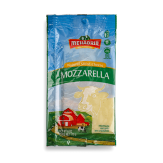 Sliced Mozzarella Cheese, 6 Oz.