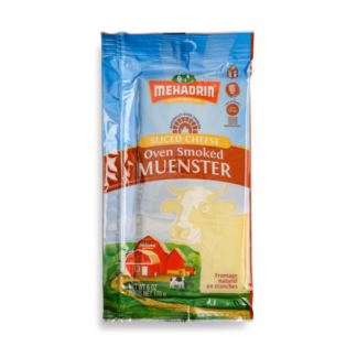 Sliced Smoked Muenster Cheese, 6 Oz.