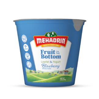 Blueberry w/ Fruit on Bottom Yogurt, 6 Oz.