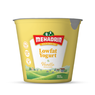 Vanilla Natural Lowfat Yogurt, 6 Oz.