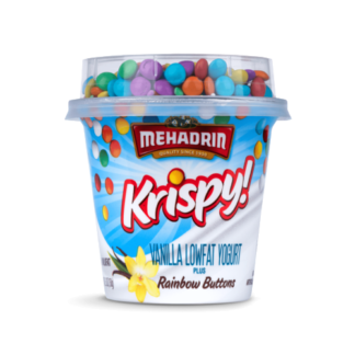 Vanilla W/ Rainbow Buttons, 5.3 Oz.