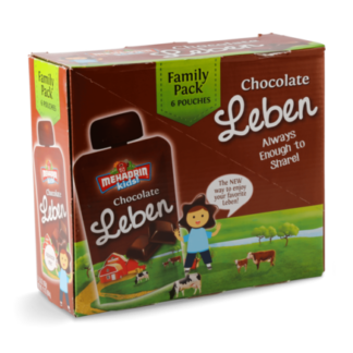 Chocolate Leben Pouch, 6 Pack