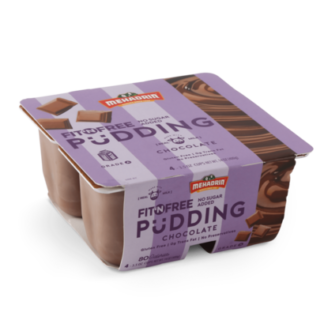 Chocolate Pudding Fit N Free, 4 Pack / 3.5 Oz