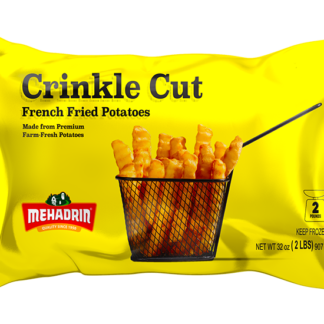 Crinkle Cut French Fries, 2 Lb.