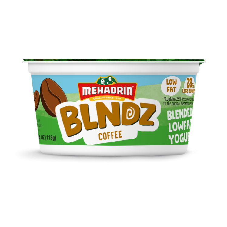 Coffee BLNDZ Low Fat Yogurt, 4 Oz. - Mehadrin Dairy