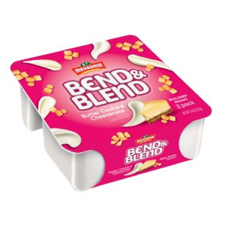 Bend & Blend Butter Cookie & Cheesecake Dessert